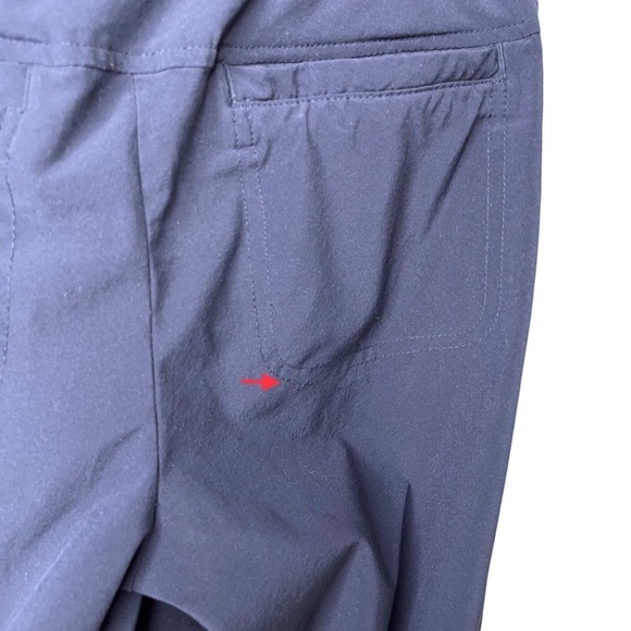 Athleta Midtown Pull On Jogger Pants Navy Blue Size 0 Travel Pants 353676 - Picture 10 of 10